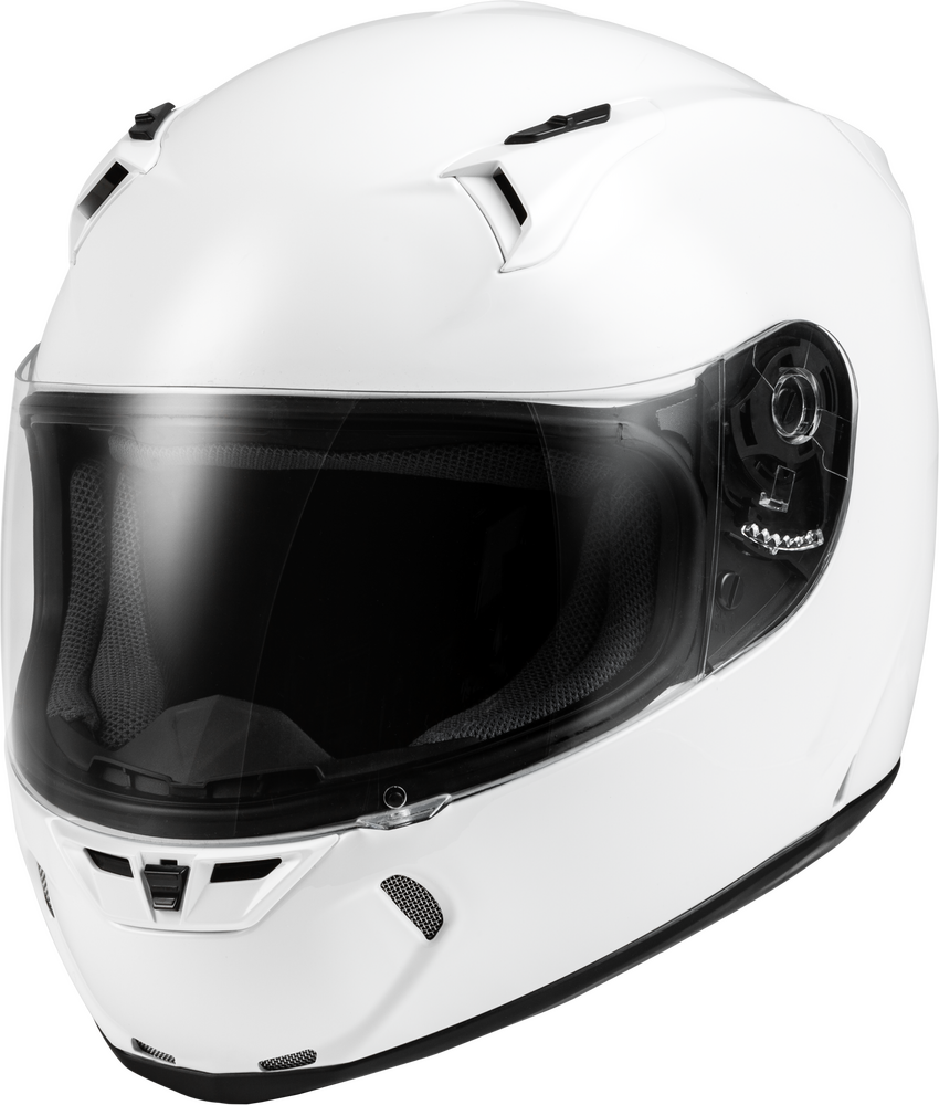 FLY Racing 2017 Revolt FS Solid Full Face Helmet - Gloss White