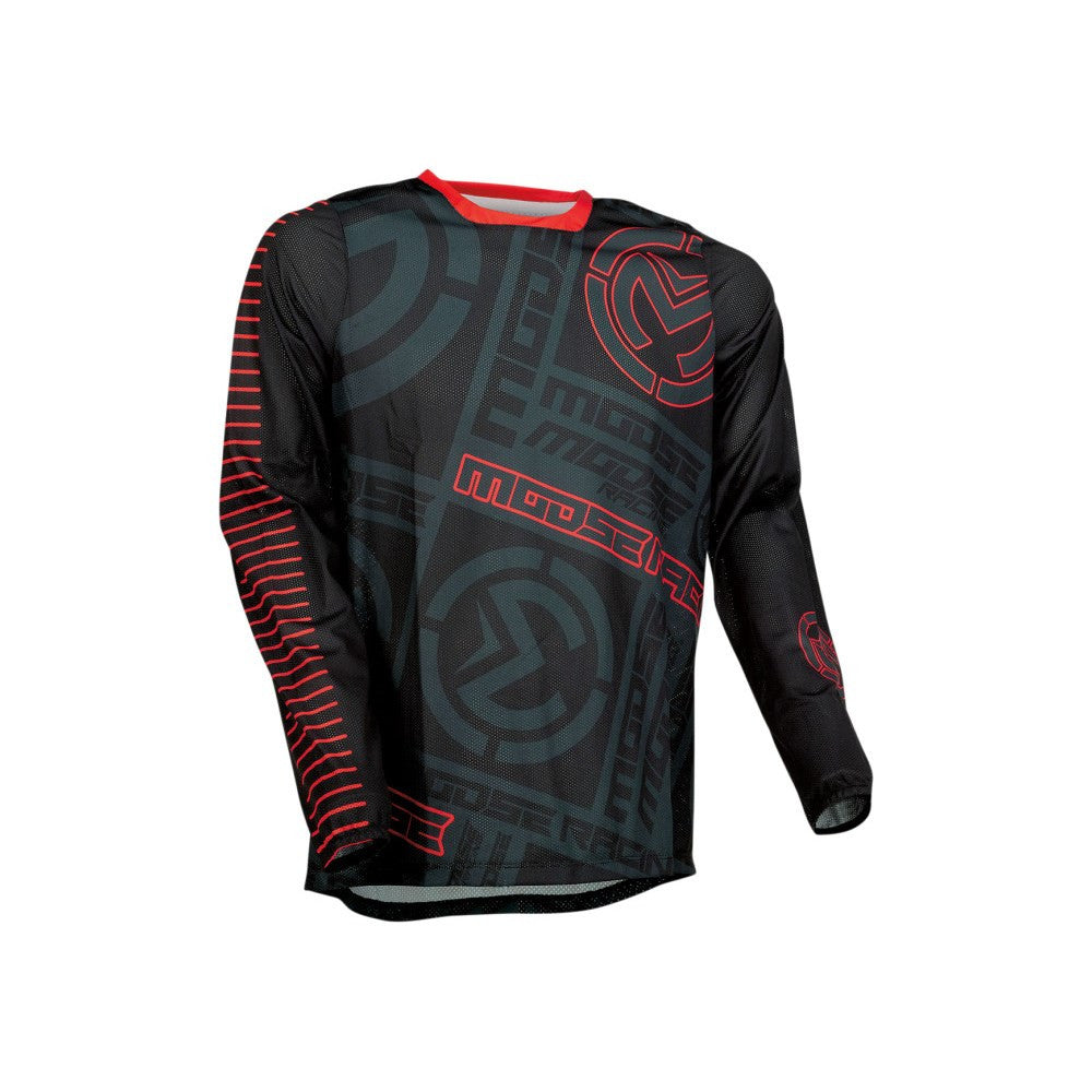Moose Racing 2022 Sahara Jersey Pant Combo Black/Red