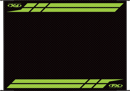 Factory Effex RV Mat Black/Green Kawasaki