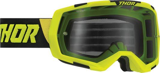 Thor Regiment Goggle Lime/Black Smoke Lens