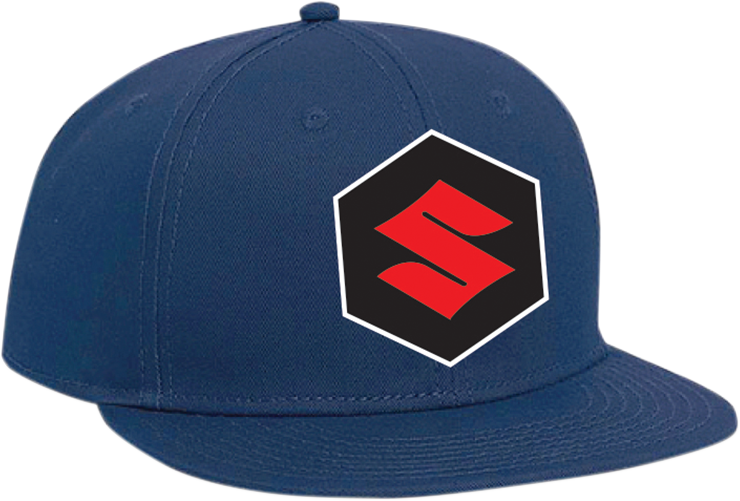 Factory Effex Suzuki Mark Youth Snapback Hat Navy