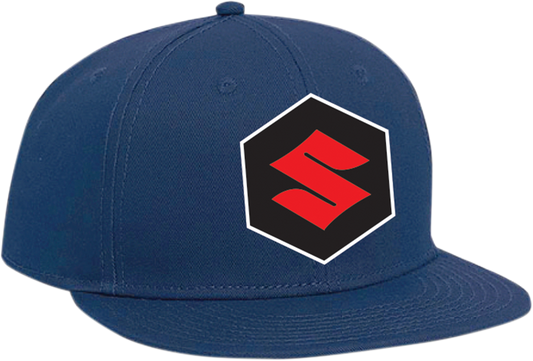 Factory Effex Suzuki Mark Youth Snapback Hat Navy