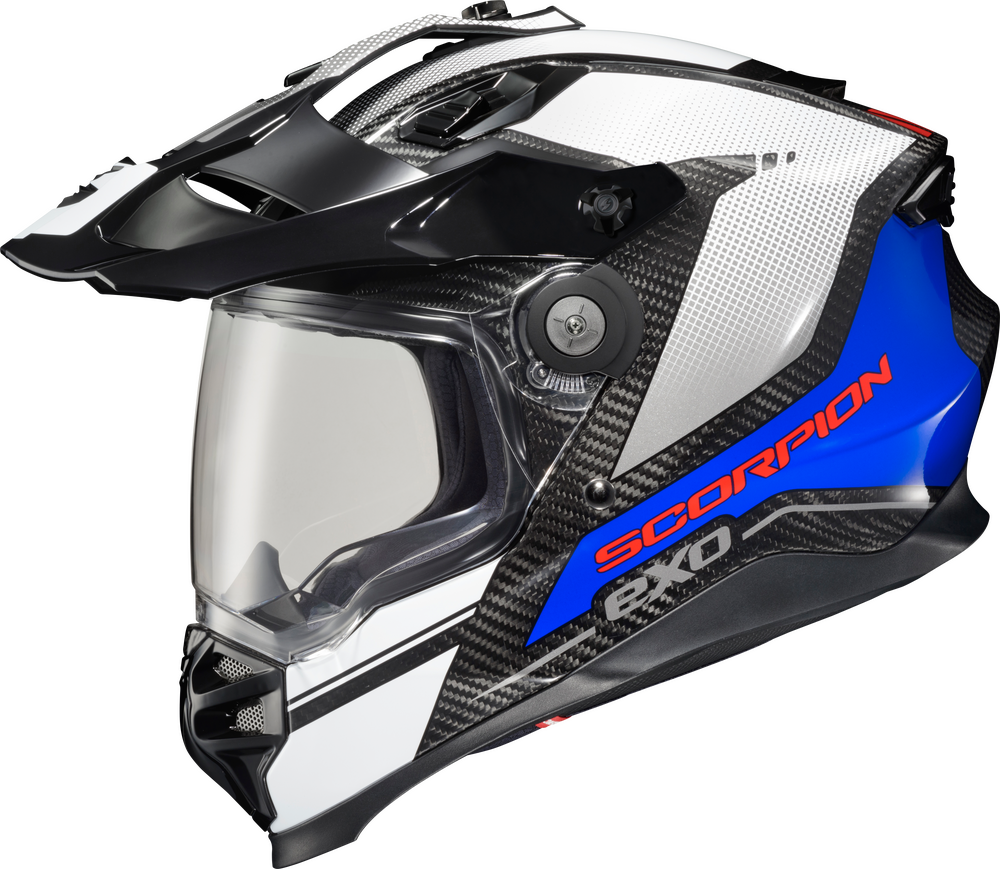 Scorpion XT9000 Carbon Full-Face Helmet - Trailhead White