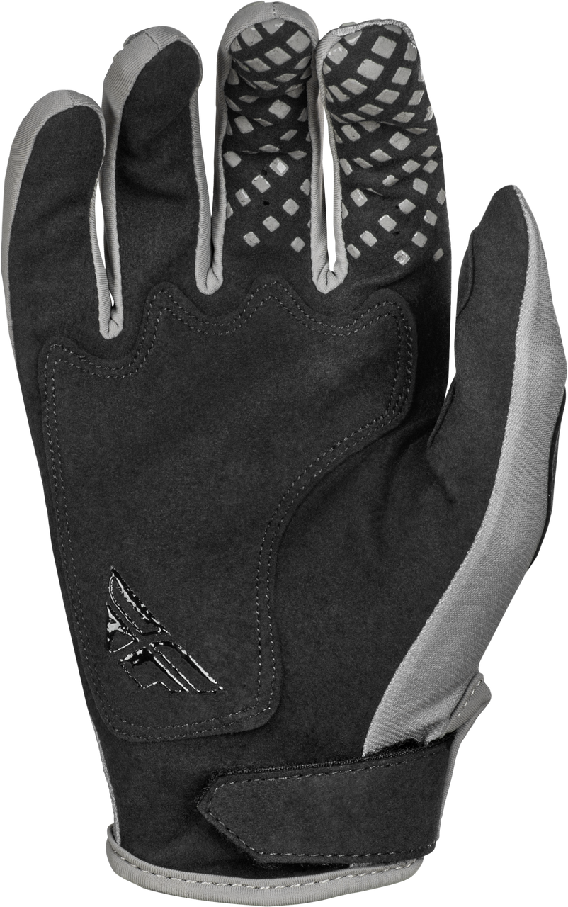 FLY Racing 2025 Youth Kinetic Sym Gloves Grey/Black