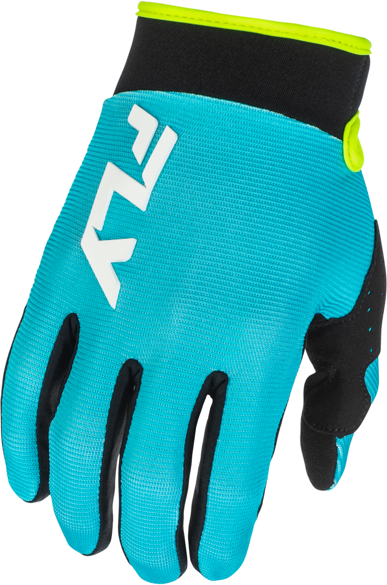 FLY Racing 2026 F-16 Gloves Aqua/Black/White