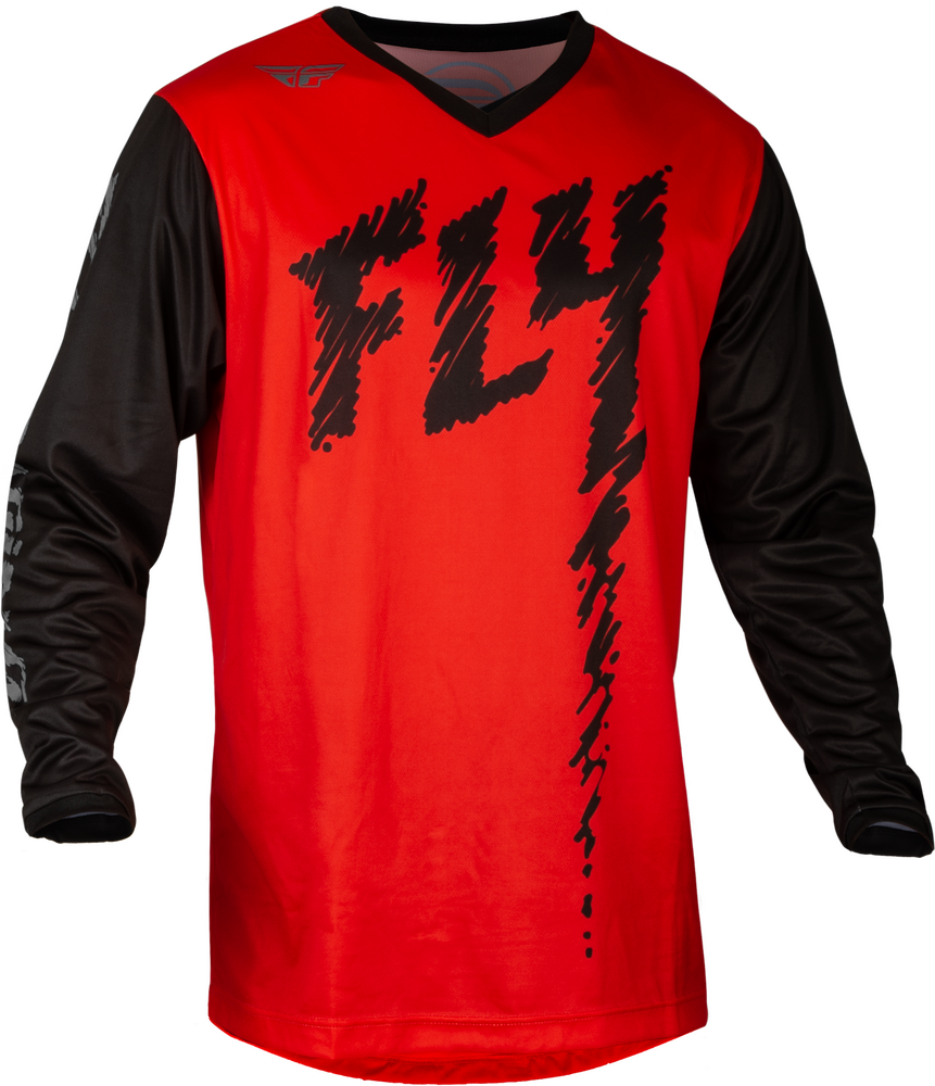 FLY Racing 2024 Youth F-16 Jersey Pant Combo  Red/Black/Grey