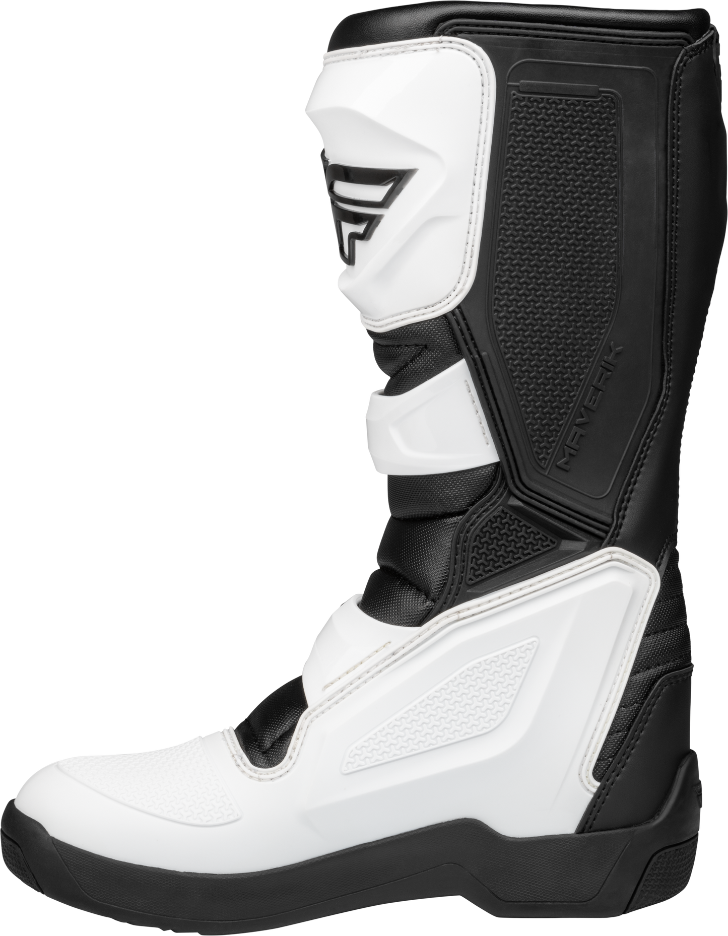 FLY Racing Maverik LT Boots White/Black