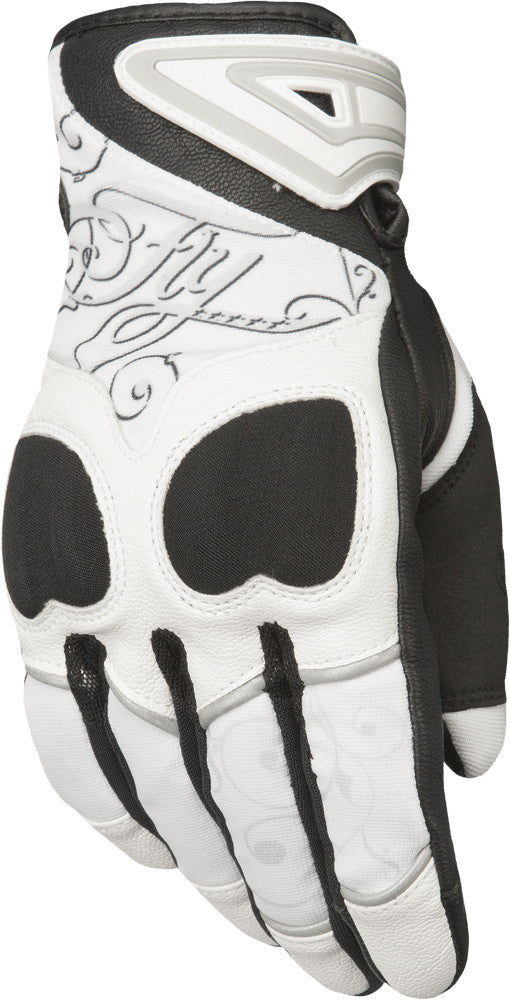 FLY Racing 2017 Womens Venus Gloves - White/Black