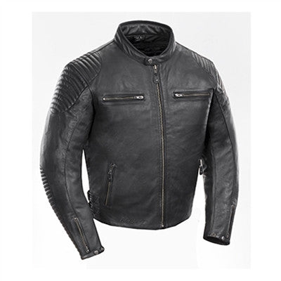 Joe Rocket Sprint TT Leather Jacket - Black
