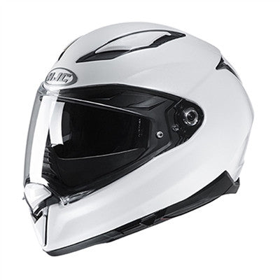 HJC F70 Solid Modular Helmet - White