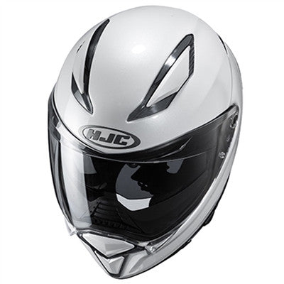 HJC F70 Solid Modular Helmet - White