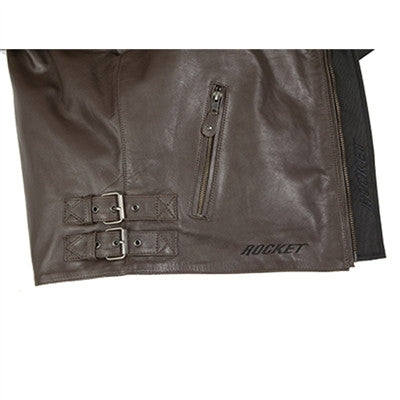 Joe Rocket Sprint TT Leather Jacket - Brown