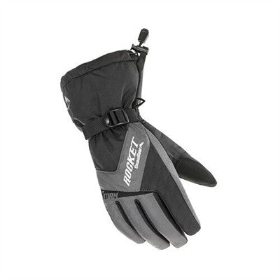 Joe Rocket Womens Storm Snow Gloves - Grey/Black