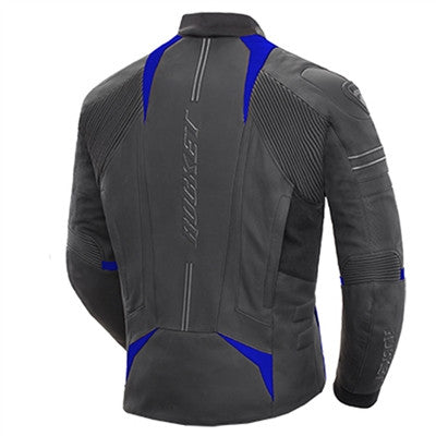 Joe Rocket GPX Leather Jacket - Black/Blue