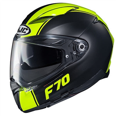 HJC F70 Mago MC-3HSF Modular Helmet - HI-Viz