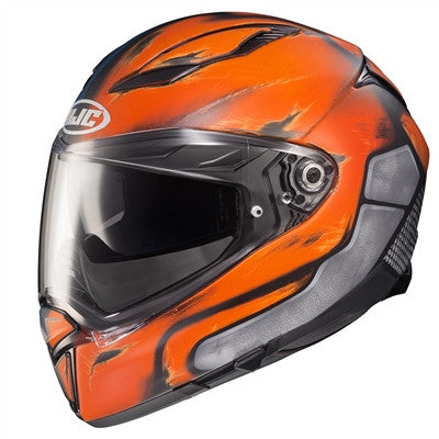 HJC F70 DC Comics Deathstroke MC-27SF Modular Helmet - Orange/Blue