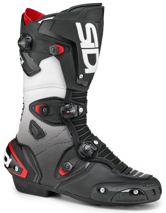 Sidi Mag-1 Street Racing Boots Black/White