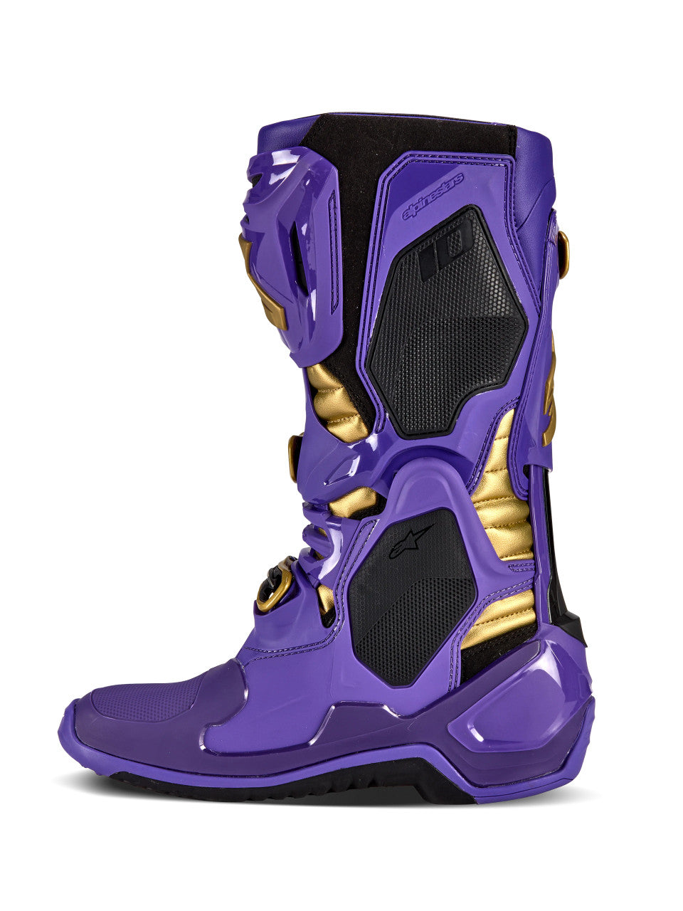 Alpinestars Tech 10 Champ LE Boots Ultraviolet/Gold/Black