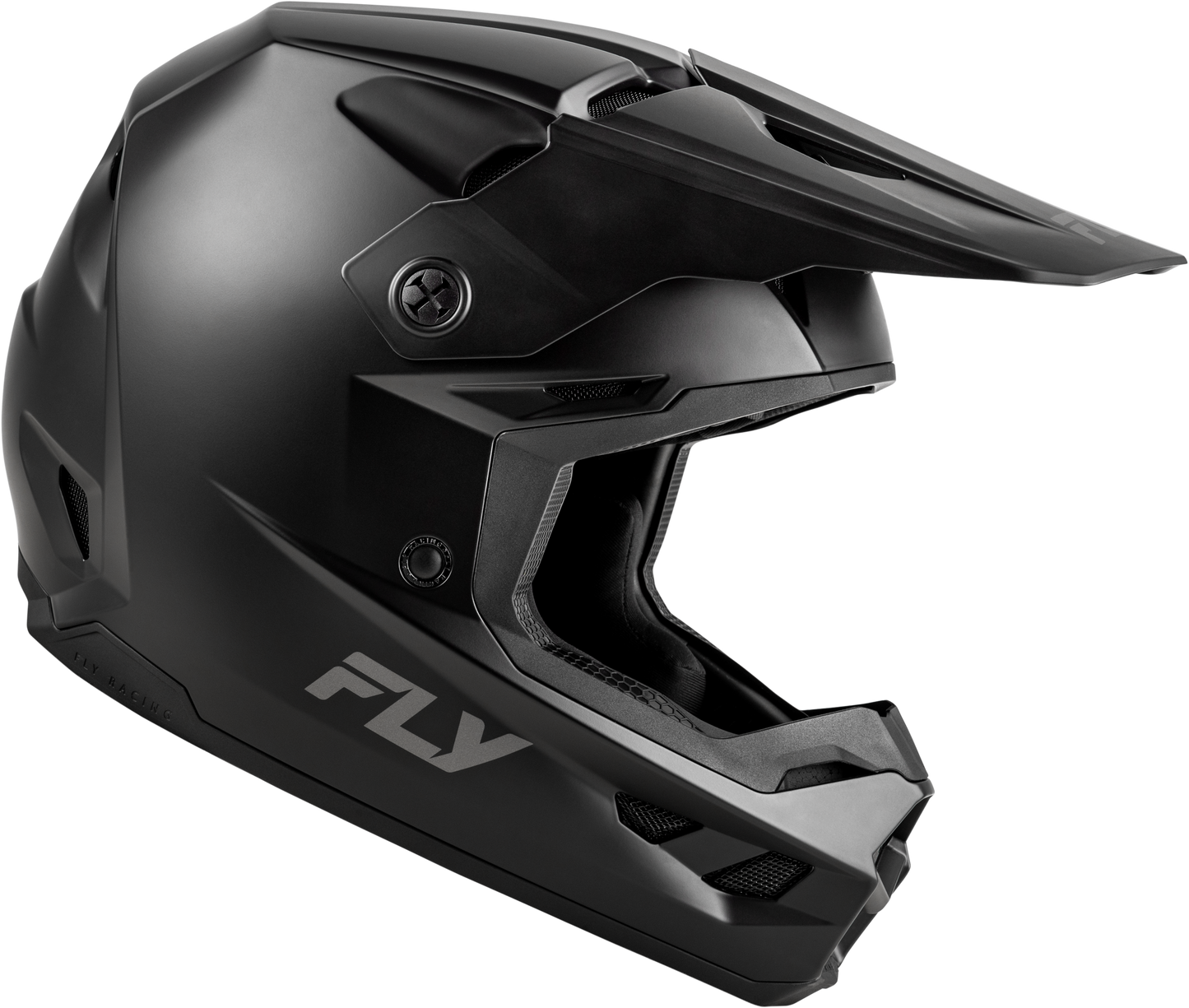 FLY Racing 2026 Kinetic Solid Helmet Matte Black