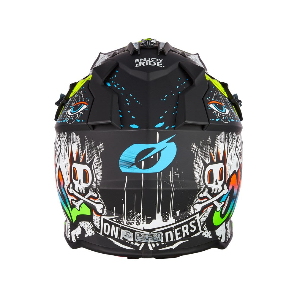 O'Neal 2024 2 Series Rancid Helmet and Goggle Combo Black/White