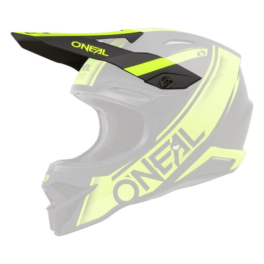 O'Neal 3 Series Racewear Replacement Visor - Black/Neon