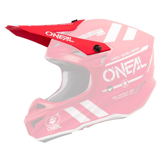 O'Neal 5 Series Warhawk Replacement Visor - Red