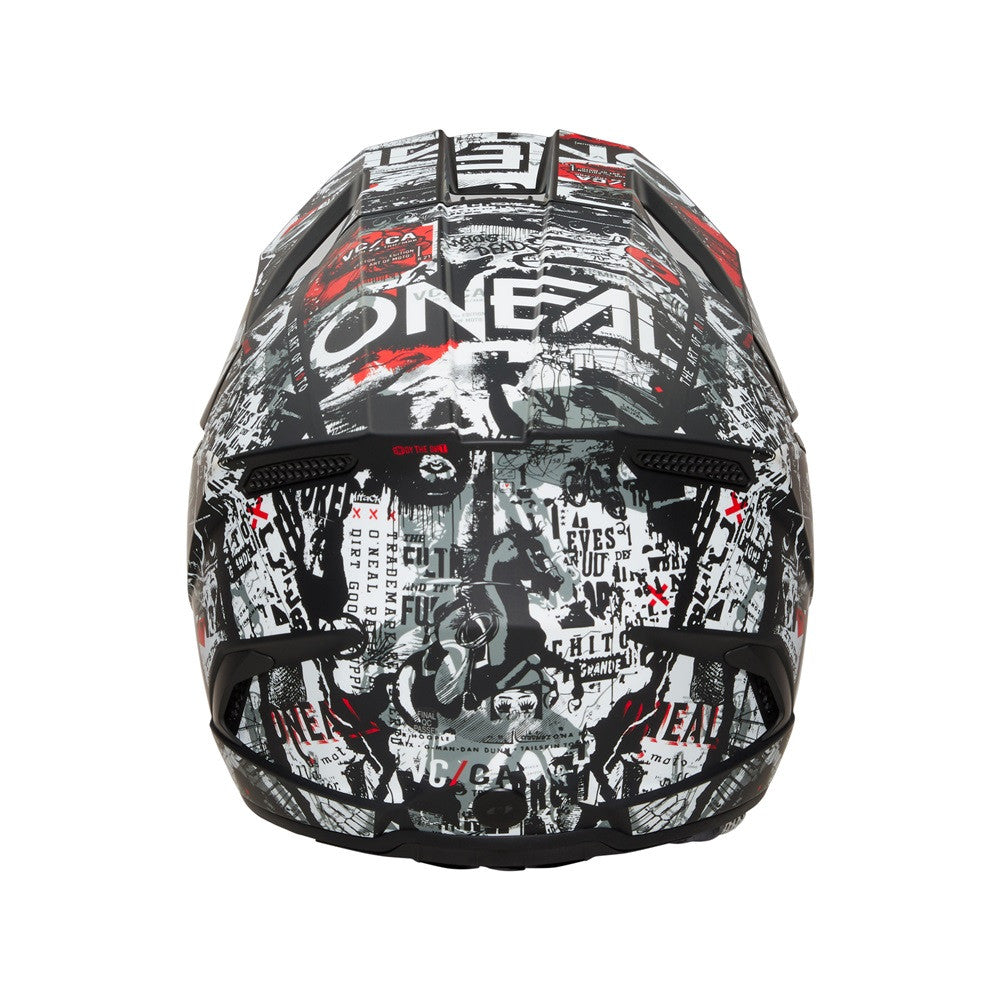O'Neal 2025 3 Series Attack Helmet Black/White
