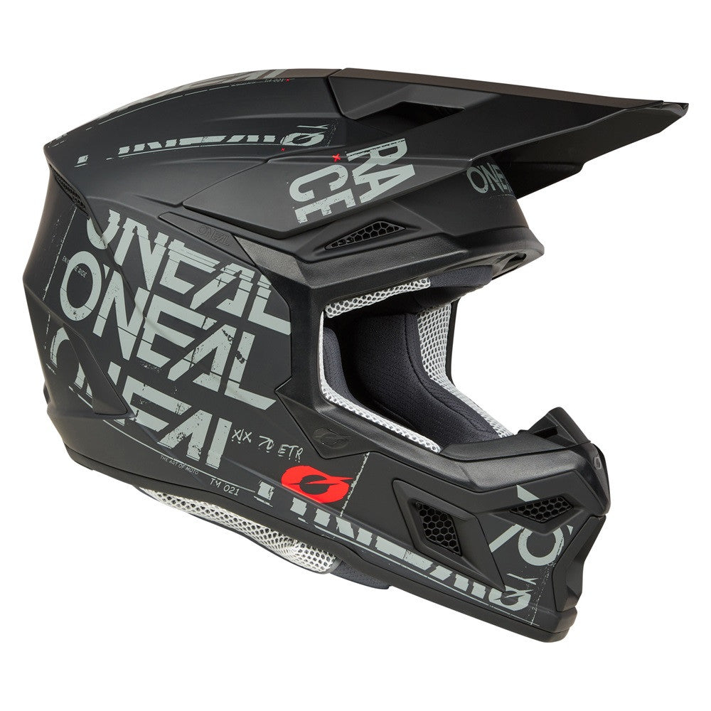 O'Neal 2025 3 Series Static Helmet Black/Gray