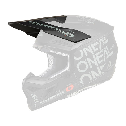 O'Neal 2025 3 Series Static Replacement Helmet Visor Black/Gray
