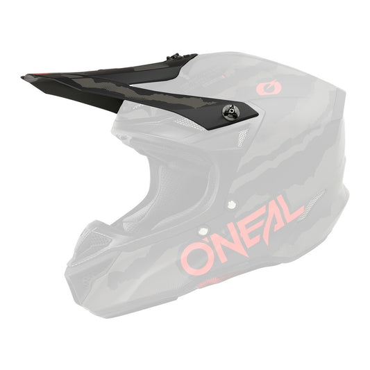 O'Neal 2025 5 Series Wild Replacement Helmet Visor Black/Gray