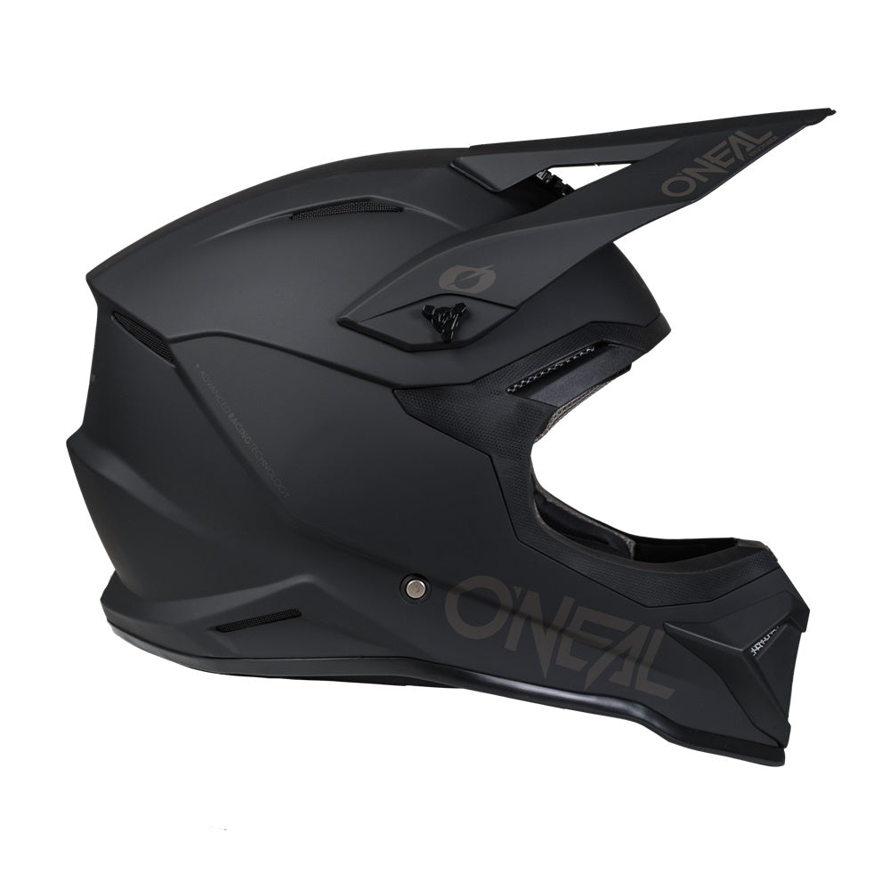 O'NEAL 2026 4 SRS Helmet Solid Black/Gray