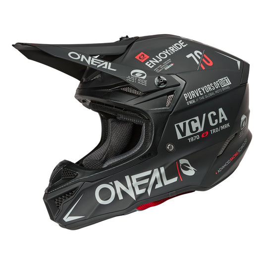 O'NEAL 2026 5 SRS Helmet Brand Black/Gray