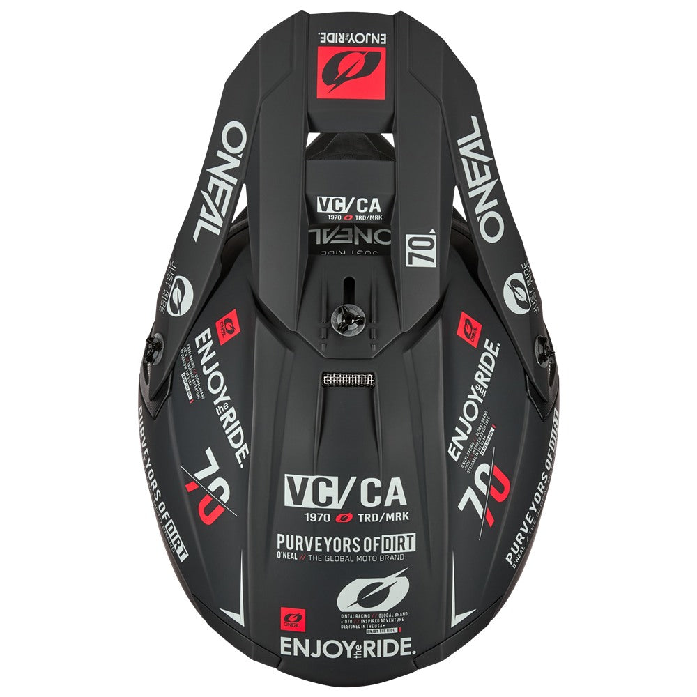 O'NEAL 2026 5 SRS Helmet Brand Black/Gray