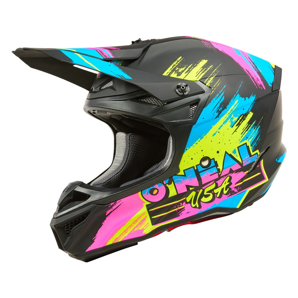 O'NEAL 2026 5 SRS Helmet Reseda Black/Neon