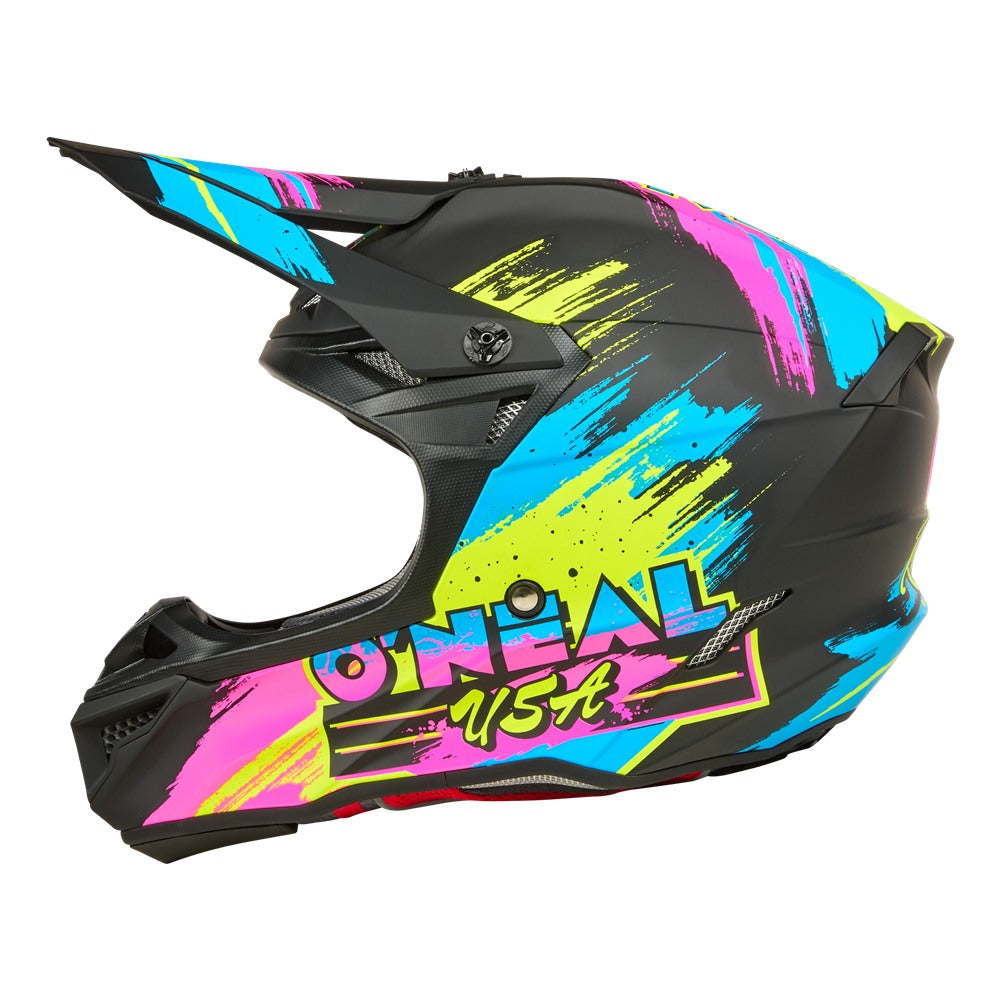 O'NEAL 2026 5 SRS Helmet Reseda Black/Neon