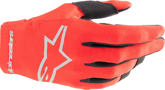 Alpinestars 2024 Radar Gloves - Mars Red/Silver