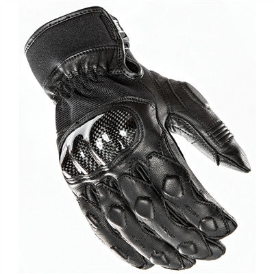 Joe Rocket Grand National Leather Gloves - Black