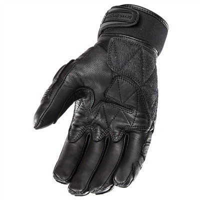 Joe Rocket Grand National Leather Gloves - Black