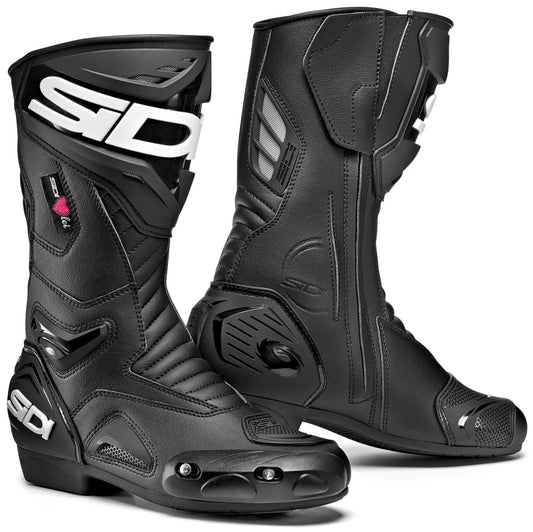 Sidi Womens Performer Lei Street Racing Boots Black/Black