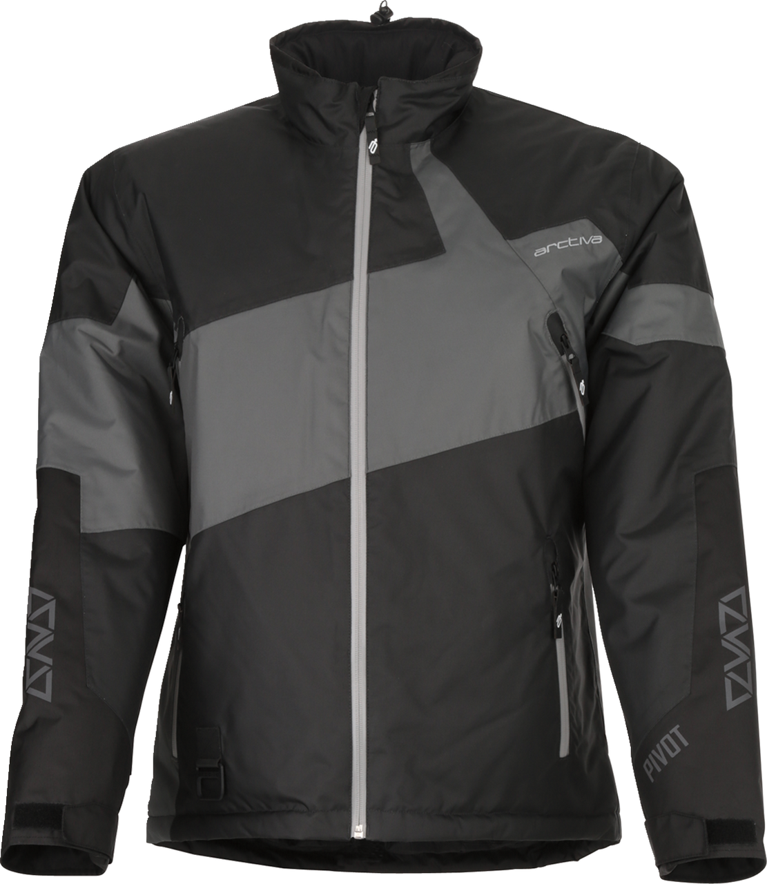 Arctiva Pivot 6 Insulated Hooded Snow Jacket - Gray