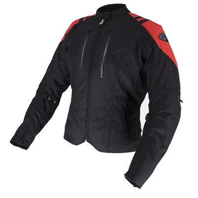 Joe Rocket Womens Atomic Limited Jacket - Black/Red
