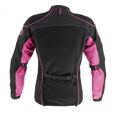 Joe Rocket Womens Majestic Jacket - Pink/Black
