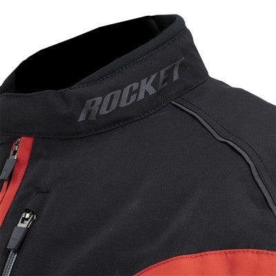 Joe Rocket Crossfire Textile Jacket - Black/Red