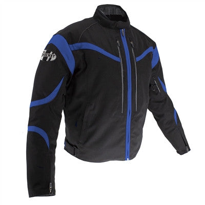 Joe Rocket Crossfire Textile Jacket - Black/Blue