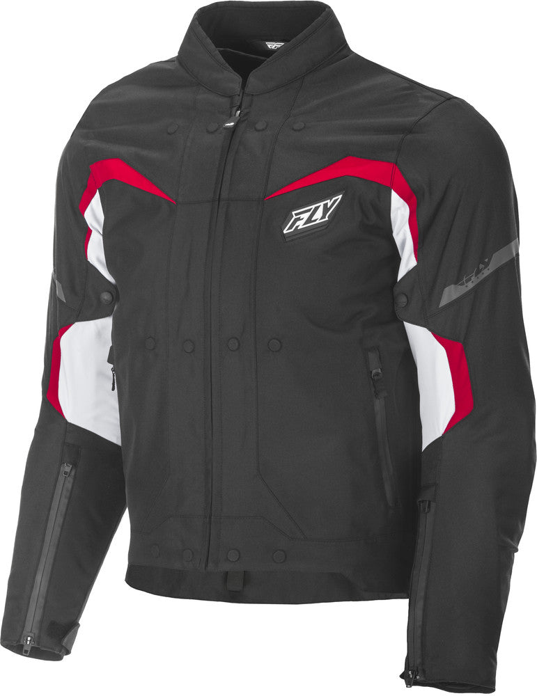 FLY Racing Butane Motorcycle Jacket - Black/Red