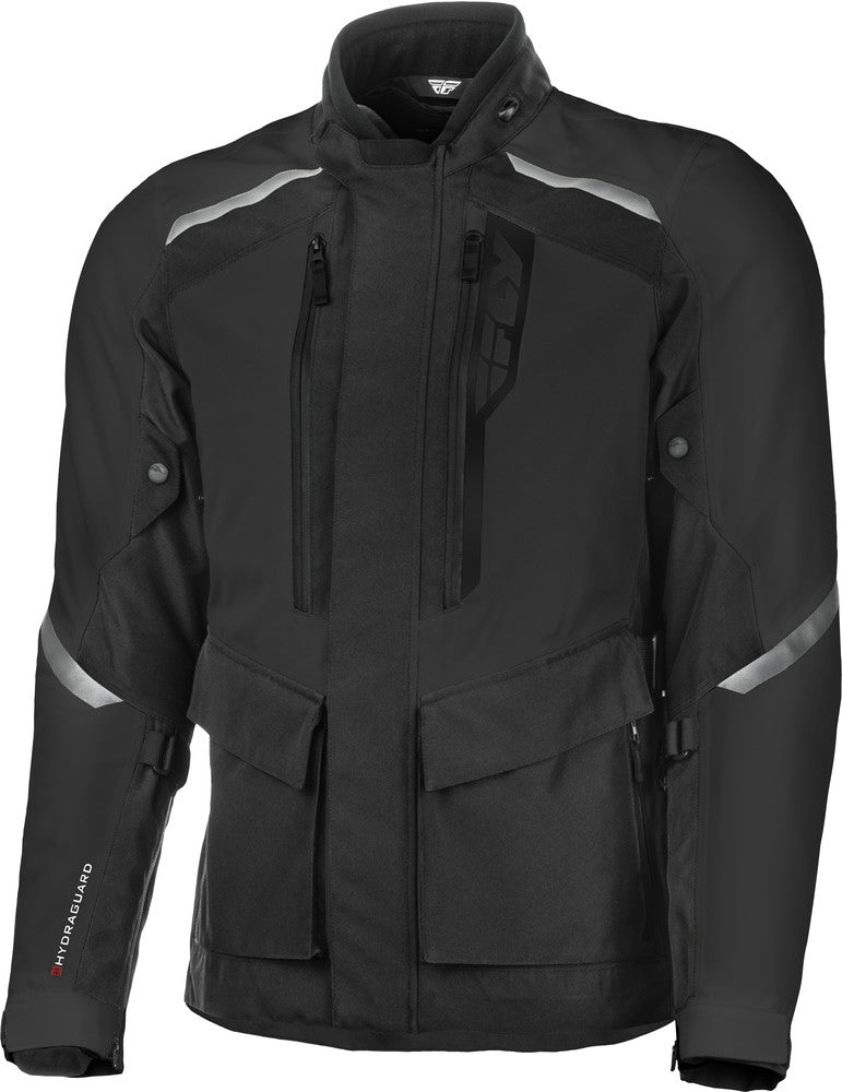FLY Racing Terra Trek Motorcycle Tall Jacket - Black