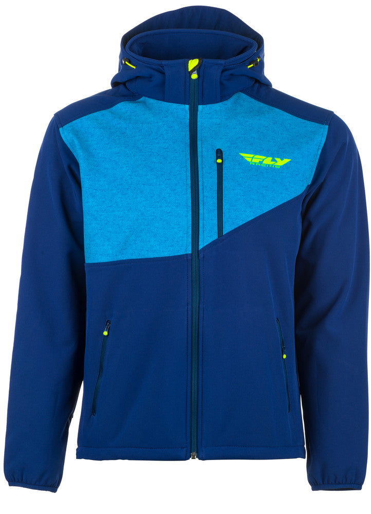 FLY Racing Checkpoint Jacket - Blue/Hi Vis