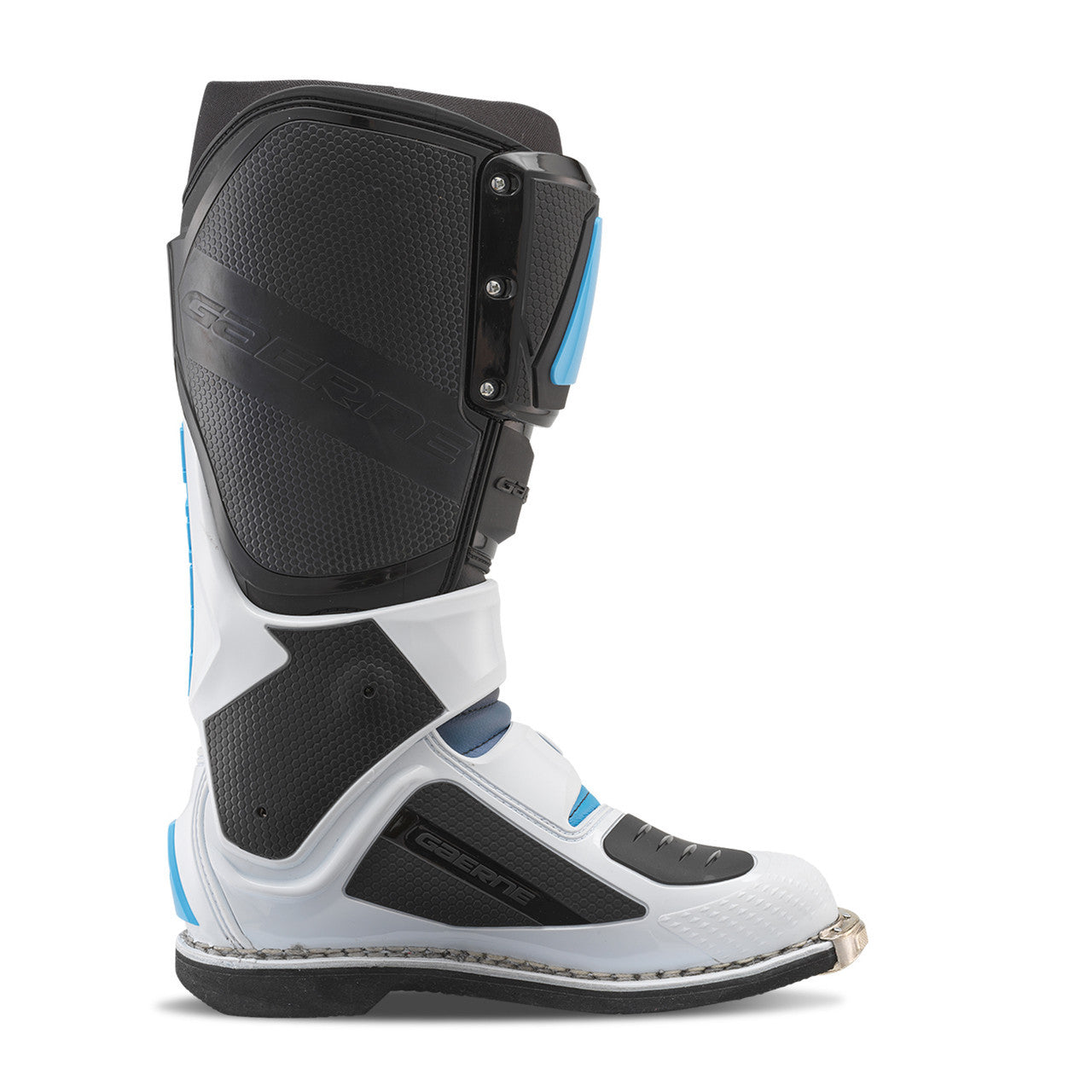 Gaerne SG12 Offroad Boots Black/White/Carolina Blue LE
