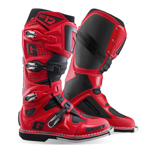 Gaerne SG12 Offroad Boots Red/Black