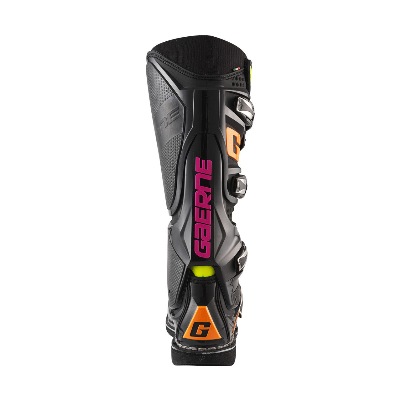 Gaerne SG12 Offroad Boots Black/Orange/Pink LE